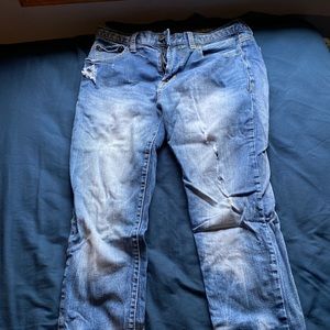 Mens’ Aeropostale’s Skinny Faded Wash Jeans, Size 29/30